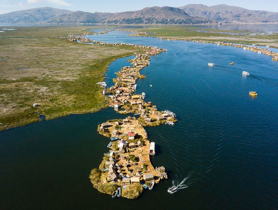 Puno, ciudad de Puno y el Lago Titicaca